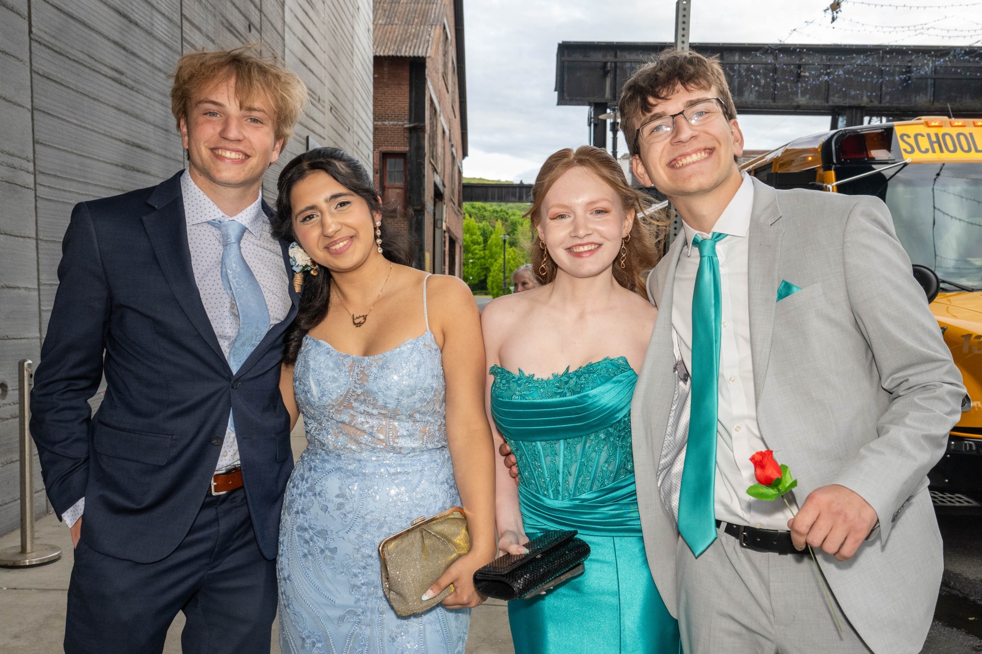 Parkland High School held its prom Friday, May 2, 2026, at Steel Stacks in Bethlehem. Students and their guests arrive to the big night.