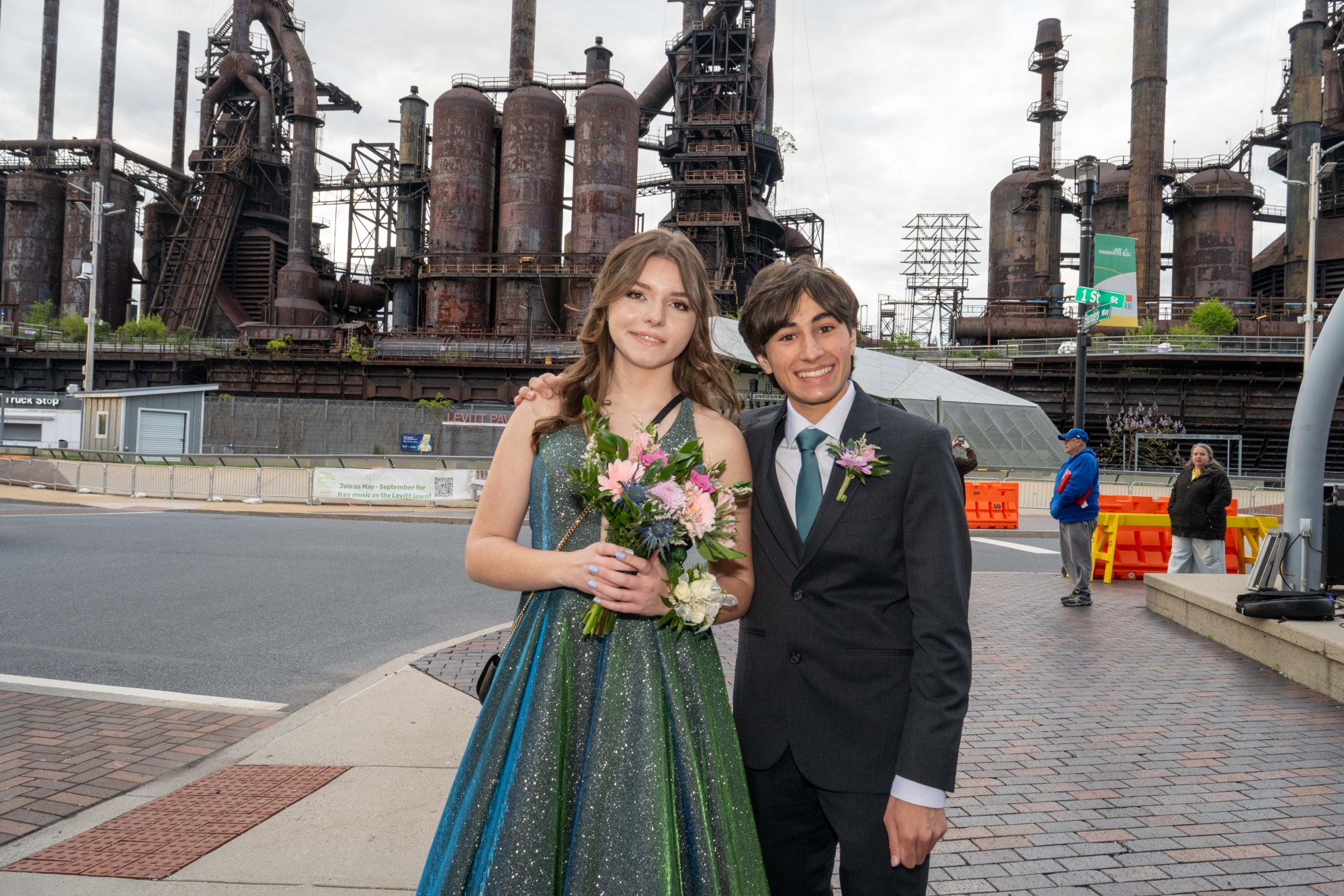 Parkland High School held its prom Friday, May 2, 2026, at Steel Stacks in Bethlehem. Students and their guests arrive to the big night.