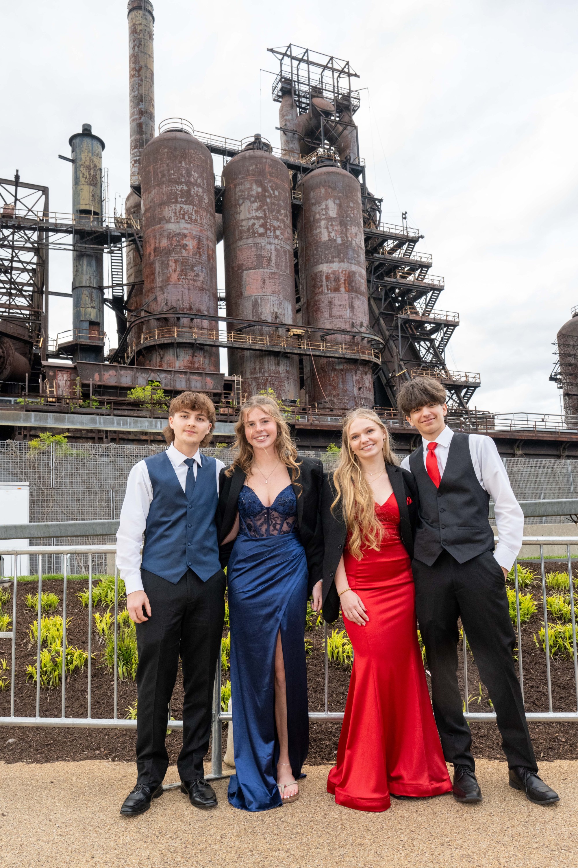 Parkland High School held its prom Friday, May 2, 2026, at Steel Stacks in Bethlehem. Students and their guests arrive to the big night.
