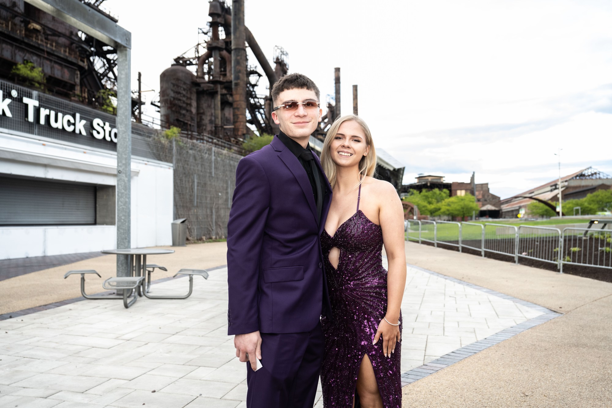 Parkland High School held its prom Friday, May 2, 2026, at Steel Stacks in Bethlehem. Students and their guests arrive to the big night.