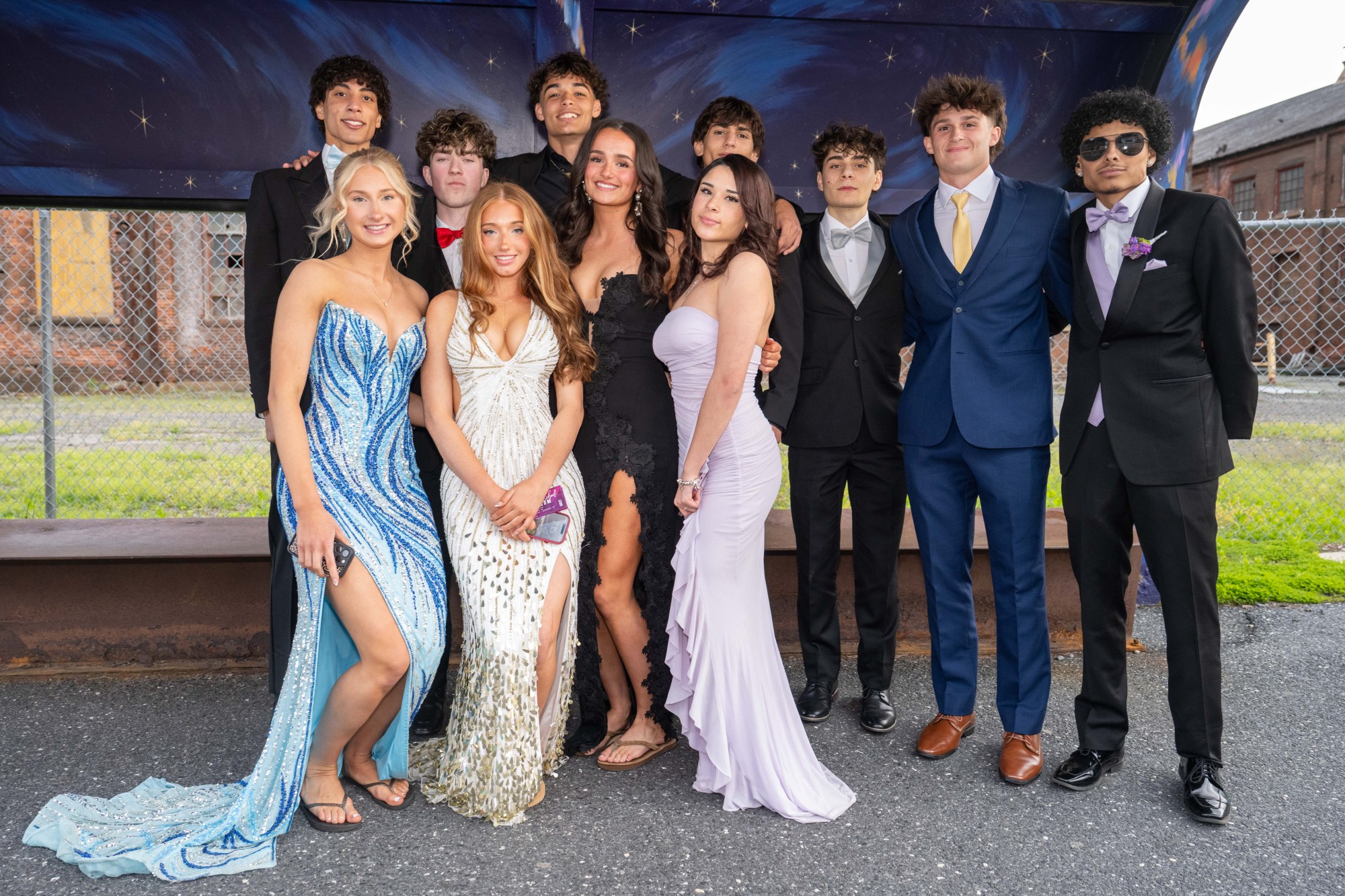 Parkland High School held its prom Friday, May 2, 2026, at Steel Stacks in Bethlehem. Students and their guests arrive to the big night.