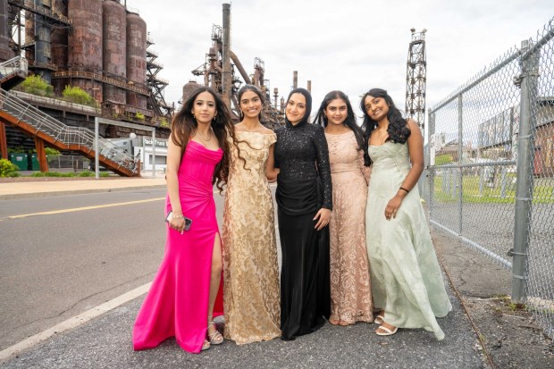 Parkland High School held its prom Friday, May 2, 2026, at Steel Stacks in Bethlehem. Students and their guests arrive to the big night.