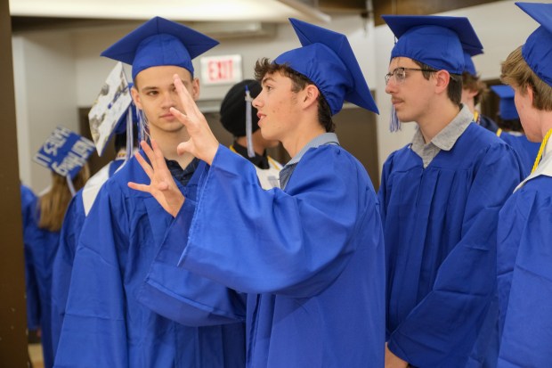 Southern Lehigh High School held its graduation Friday, May 29, 2026, at Stabler Arena in Bethlehem. (Sharon Merkel/Special to The Morning Call)