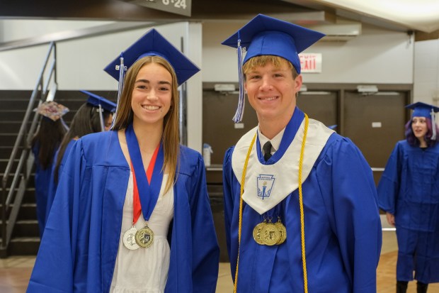 Southern Lehigh High School held its graduation Friday, May 29, 2026, at Stabler Arena in Bethlehem. (Sharon Merkel/Special to The Morning Call)