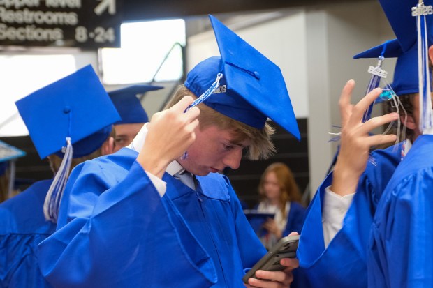 Southern Lehigh High School held its graduation Friday, May 29, 2026, at Stabler Arena in Bethlehem. (Sharon Merkel/Special to The Morning Call)