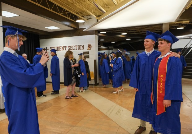Southern Lehigh High School held its graduation Friday, May 29, 2026, at Stabler Arena in Bethlehem. (Sharon Merkel/Special to The Morning Call)