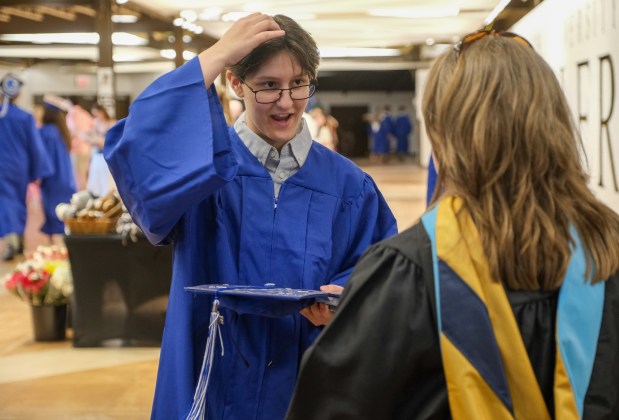 Southern Lehigh High School held its graduation Friday, May 29, 2026, at Stabler Arena in Bethlehem. (Sharon Merkel/Special to The Morning Call)