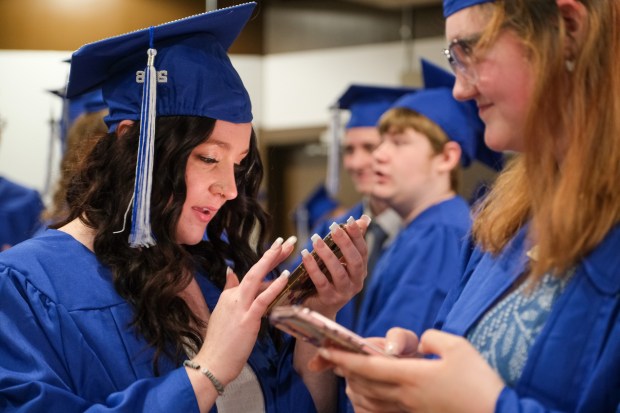 Southern Lehigh High School held its graduation Friday, May 29, 2026, at Stabler Arena in Bethlehem. (Sharon Merkel/Special to The Morning Call)