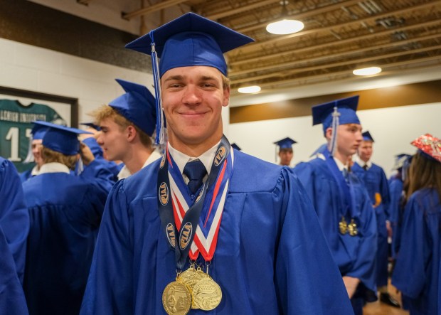 Southern Lehigh High School held its graduation Friday, May 29, 2026, at Stabler Arena in Bethlehem. (Sharon Merkel/Special to The Morning Call)