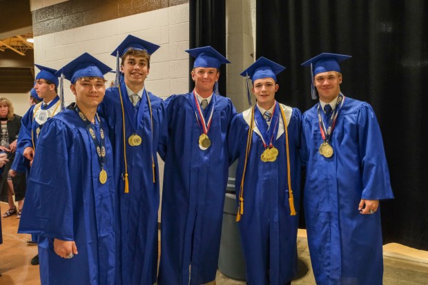 Southern Lehigh High School held its graduation Friday, May 29, 2026, at Stabler Arena in Bethlehem. (Sharon Merkel/Special to The Morning Call)