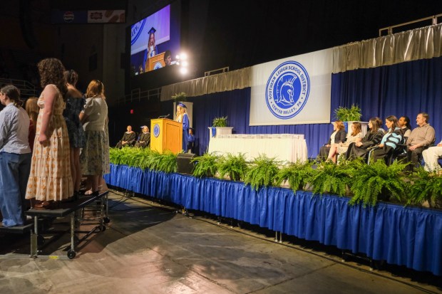Southern Lehigh High School held its graduation Friday, May 29, 2026, at Stabler Arena in Bethlehem. (Sharon Merkel/Special to The Morning Call)