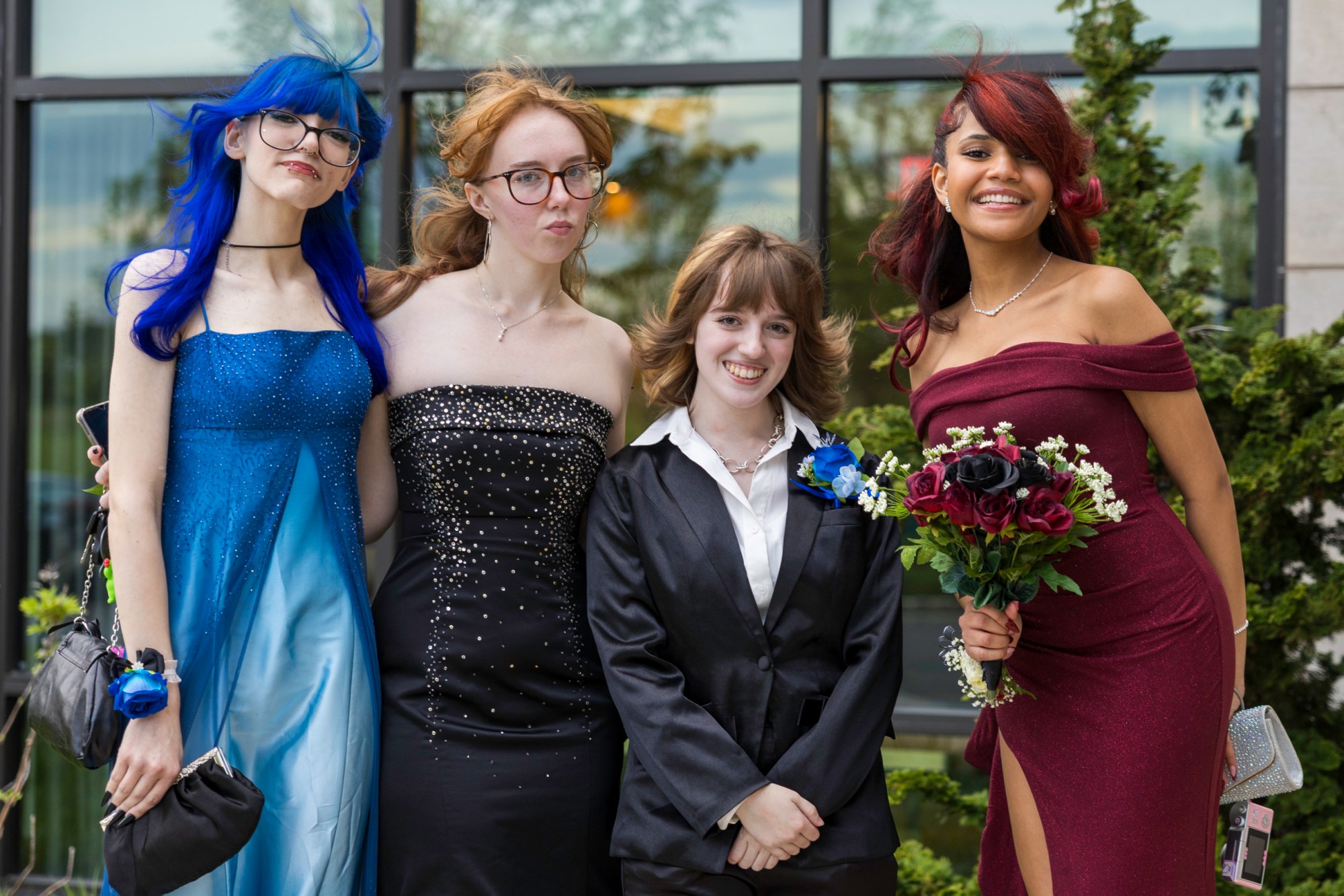 Salisbury High School held its 2026 prom Saturday, May 16, at the Aster Event Center in Upper Macungie Township. Students and their guests arrive to the big night. (Jennifer Bogari/Christmas City Studio)