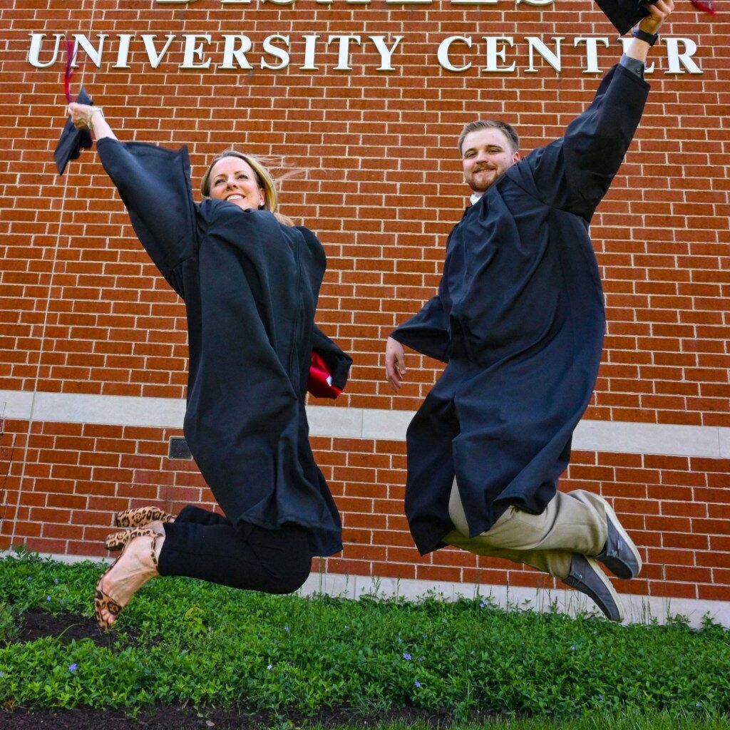 Mother, son graduate together from DeSales University
