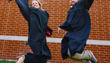 Mother, son graduate together from DeSales University