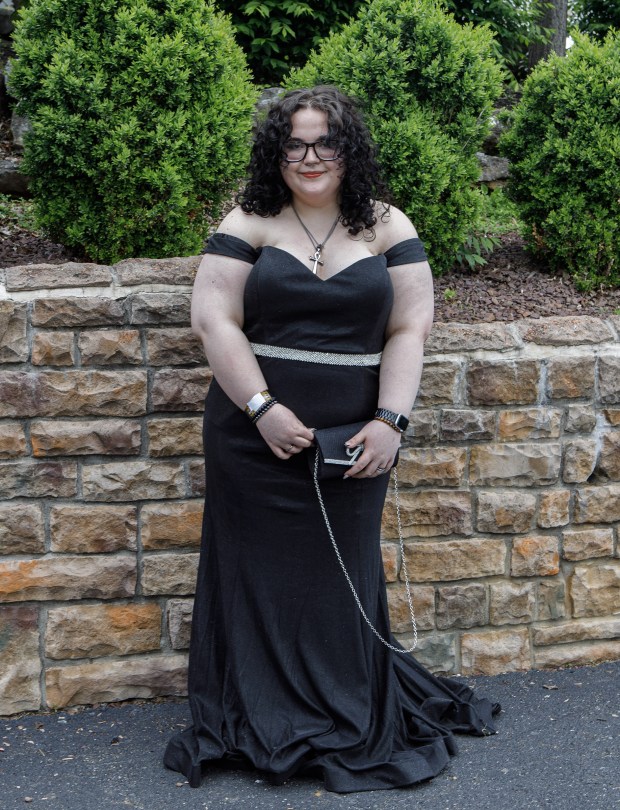 Whitehall High School students and their guests arrive for prom Saturday, May 2, 2026, at The Palace Center in Allentown. (Jane Therese/Special to The Morning Call)