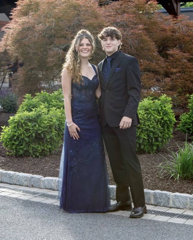 Wilson Area High School students and their guests arrive for prom Friday, May 15, at The Club at Twin Lakes in North Whitehall Township. (Jane Therese/Special to The Morning Call)