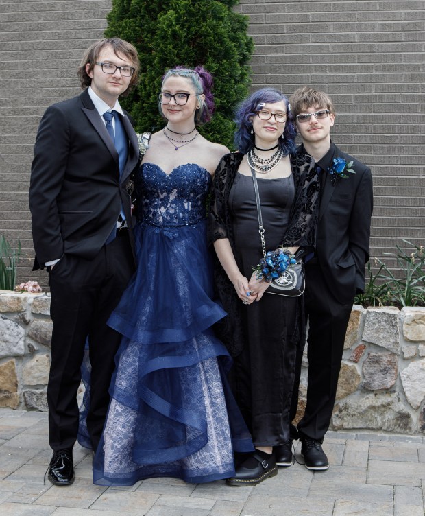 Wilson Area High School students and their guests arrive for prom Friday, May 15, at The Club at Twin Lakes in North Whitehall Township. (Jane Therese/Special to The Morning Call)