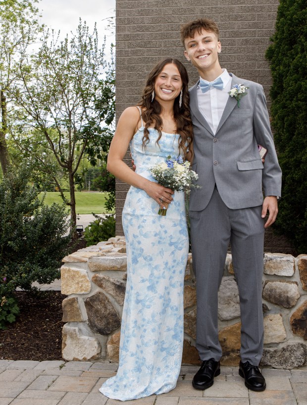 Wilson Area High School students and their guests arrive for prom Friday, May 15, at The Club at Twin Lakes in North Whitehall Township. (Jane Therese/Special to The Morning Call)