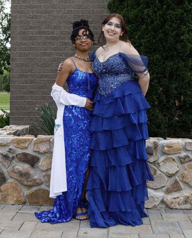 Wilson Area High School students and their guests arrive for prom Friday, May 15, at The Club at Twin Lakes in North Whitehall Township. (Jane Therese/Special to The Morning Call)