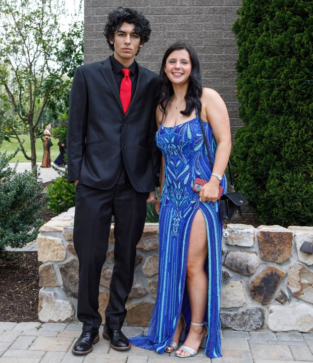Wilson Area High School students and their guests arrive for prom Friday, May 15, at The Club at Twin Lakes in North Whitehall Township. (Jane Therese/Special to The Morning Call)