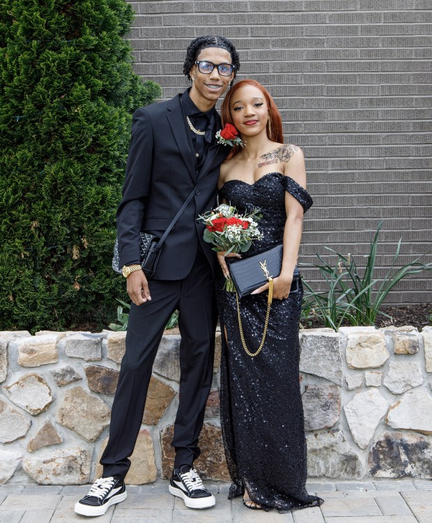 Wilson Area High School students and their guests arrive for prom Friday, May 15, at The Club at Twin Lakes in North Whitehall Township. (Jane Therese/Special to The Morning Call)