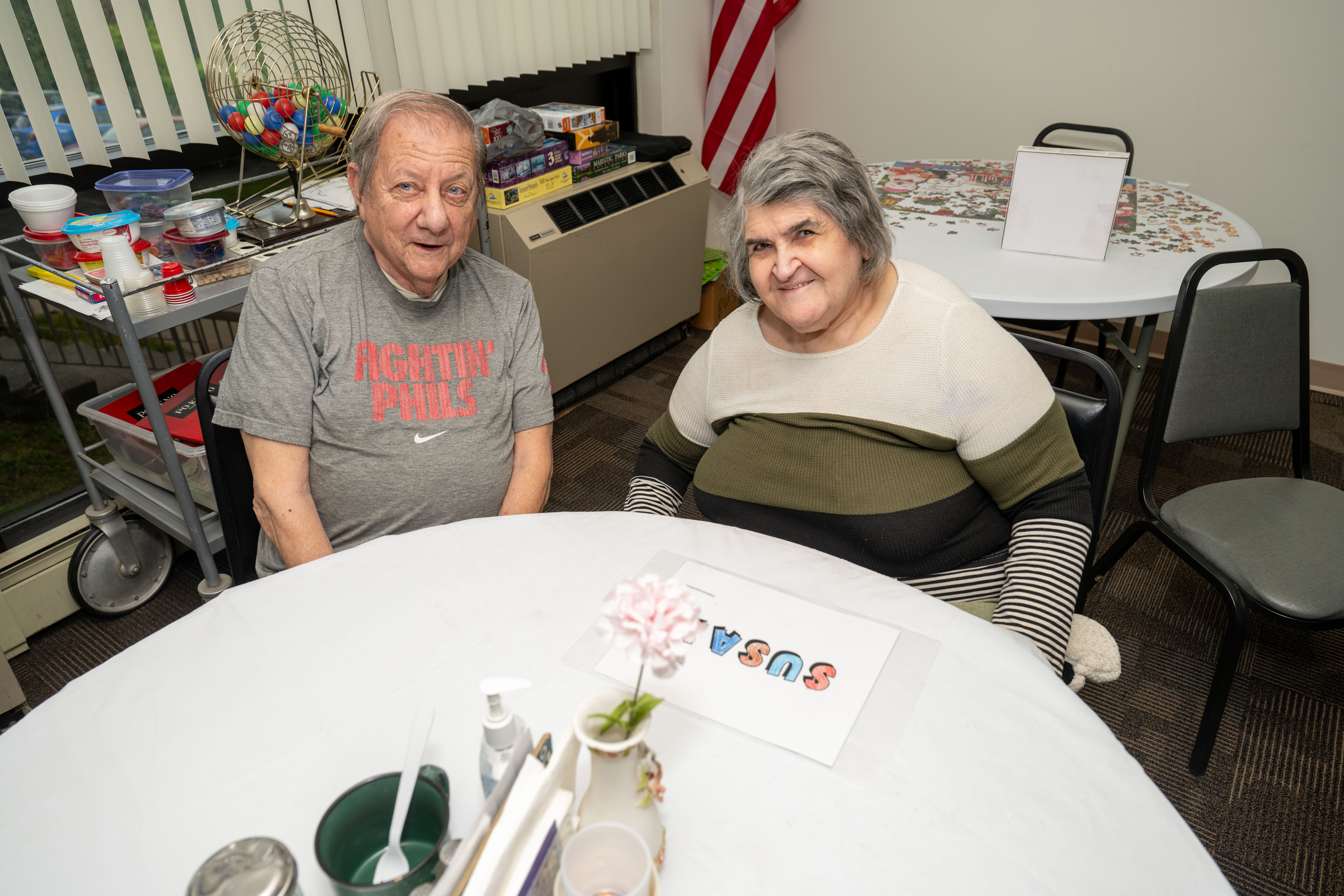 Al and Sue Ruth who have been married for 57...
