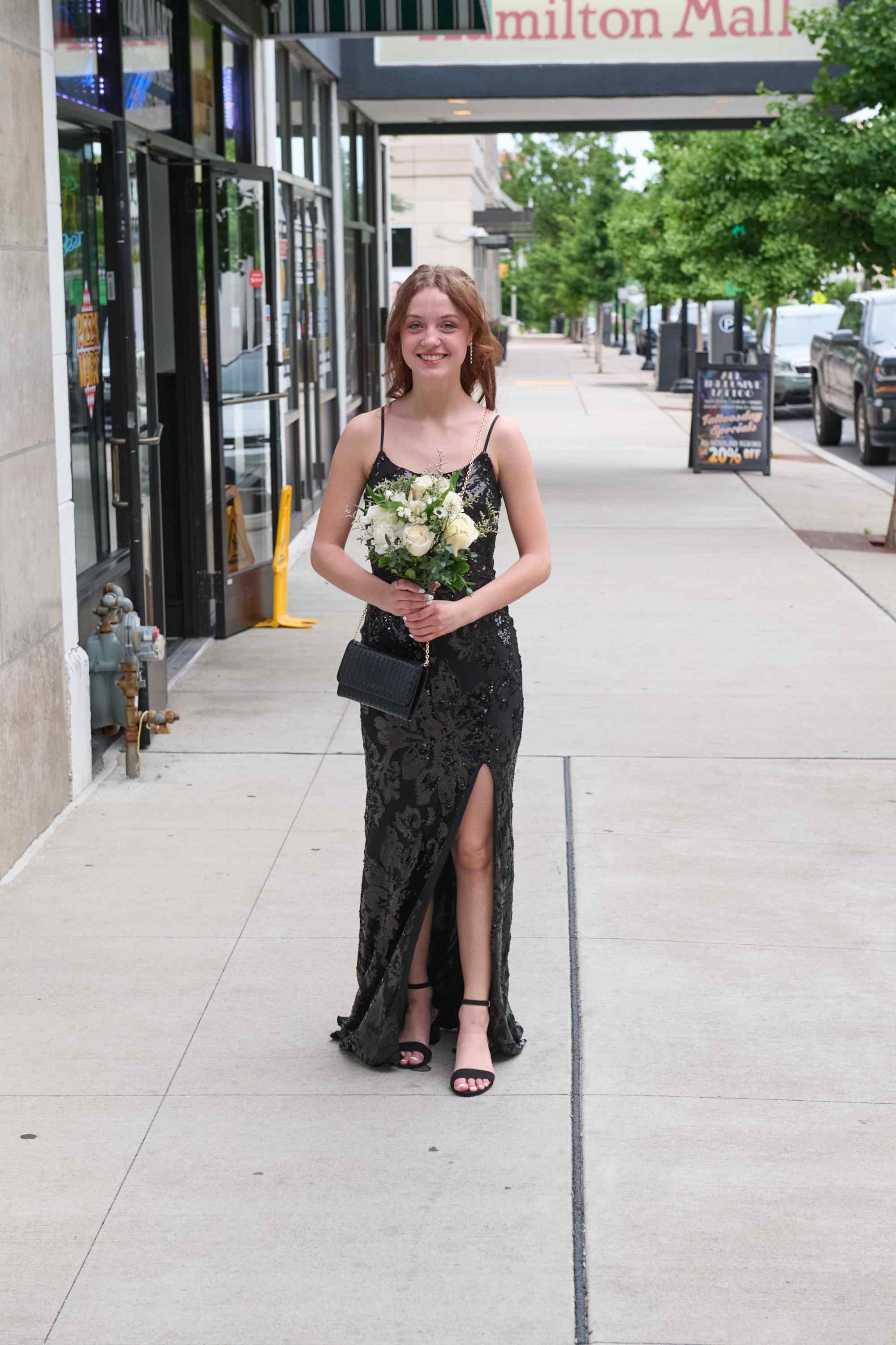 Lehigh Valley Charter High School for the Arts held its 2026 prom Friday, May 22, at the Americus Hotel in Allentown. Students and their guest arrive to the big night. (David Garrett/Special to The Morning Call)