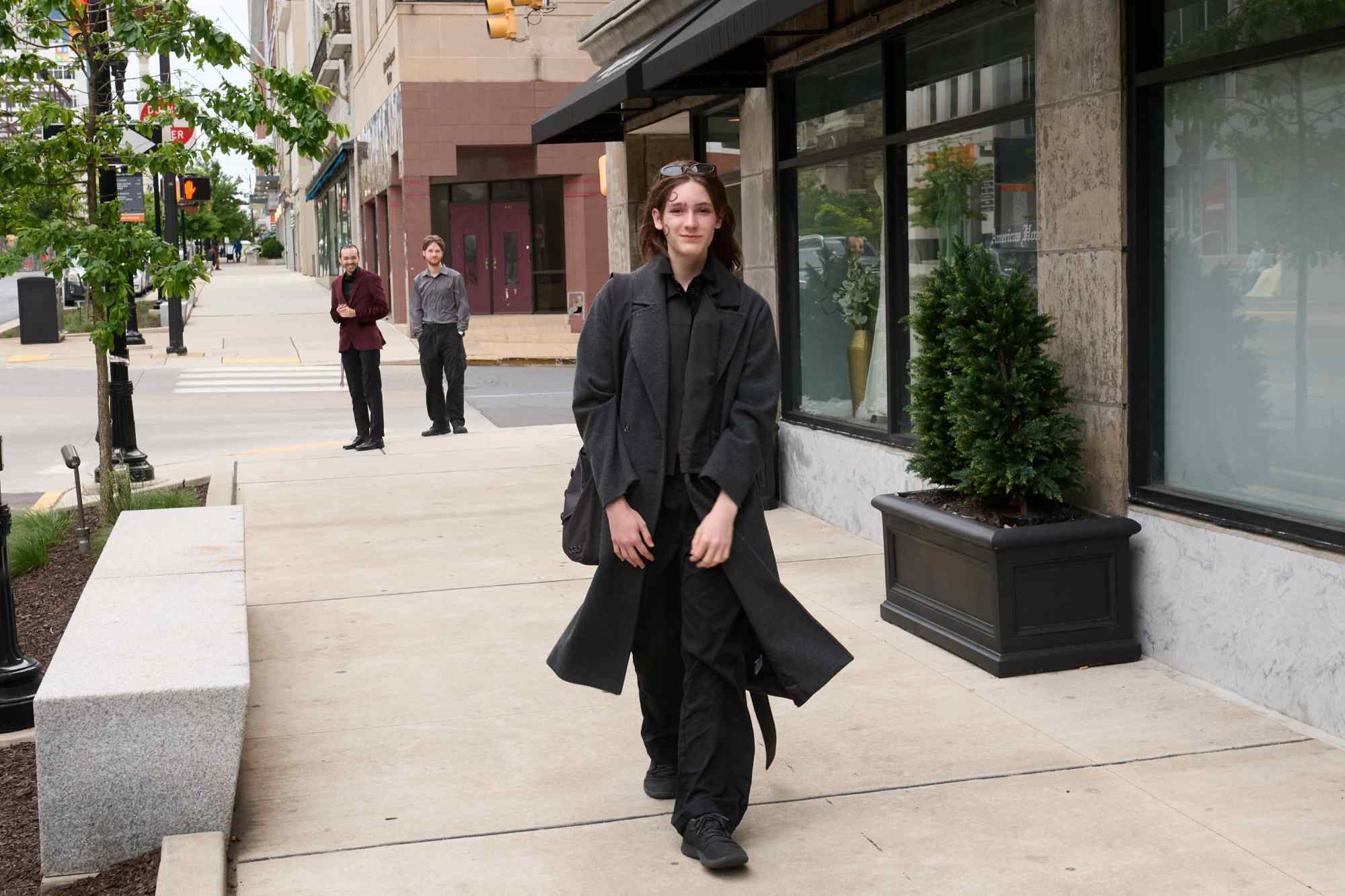 Lehigh Valley Charter High School for the Arts held its 2026 prom Friday, May 22, at the Americus Hotel in Allentown. Students and their guest arrive to the big night. (David Garrett/Special to The Morning Call)
