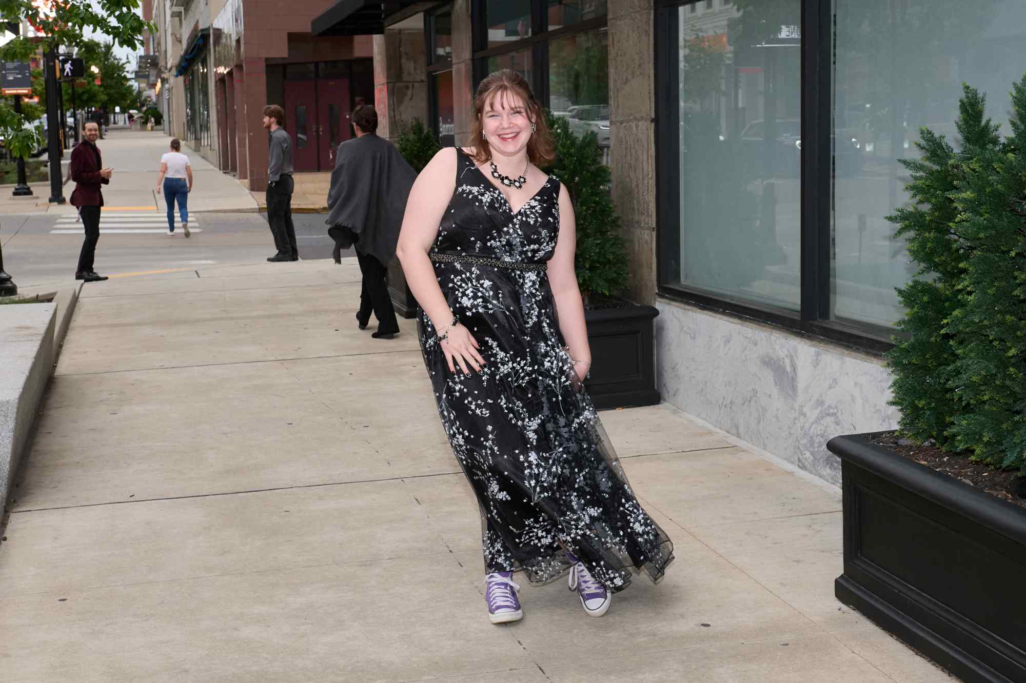 Lehigh Valley Charter High School for the Arts held its 2026 prom Friday, May 22, at the Americus Hotel in Allentown. Students and their guest arrive to the big night. (David Garrett/Special to The Morning Call)