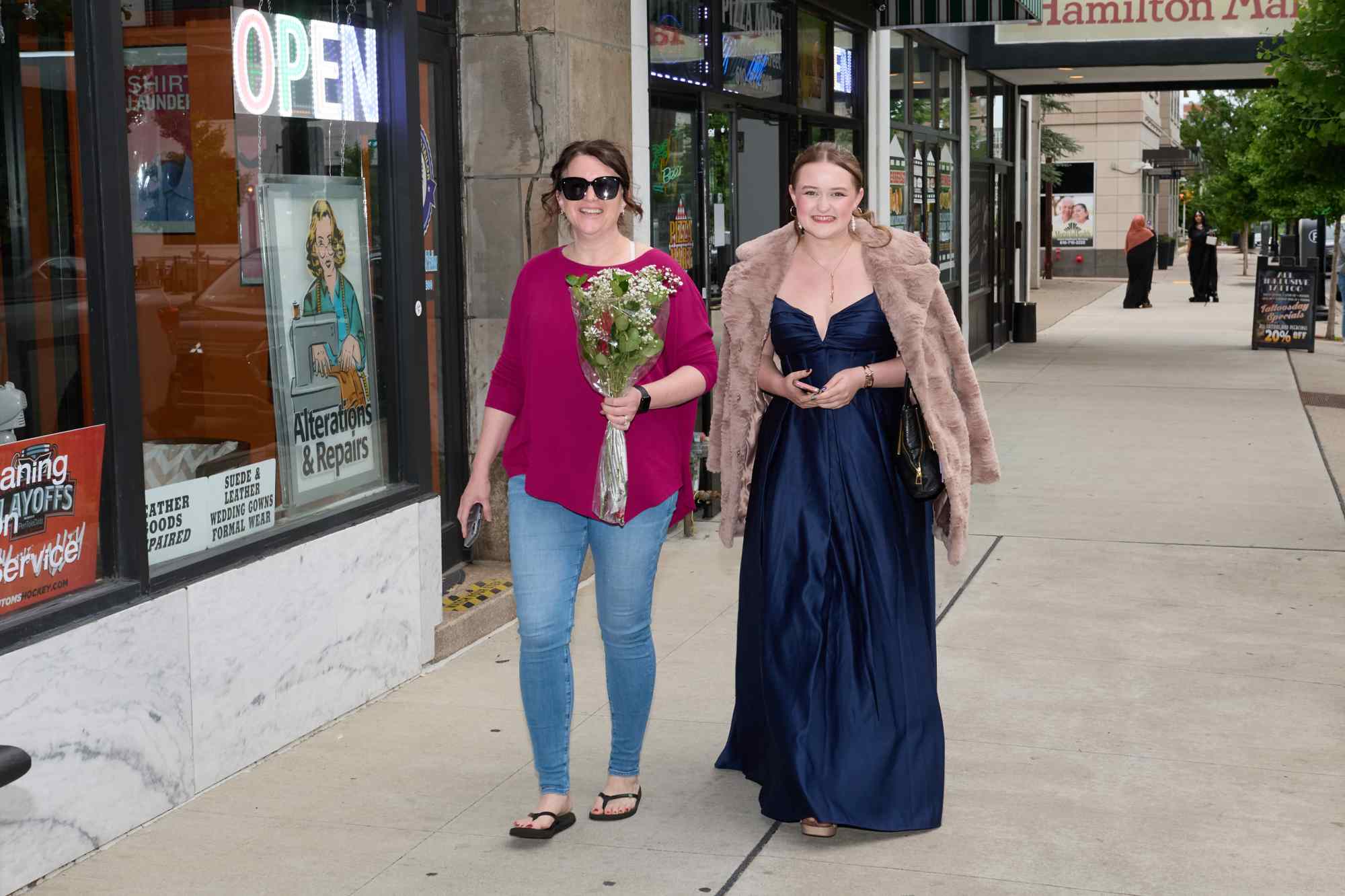 Lehigh Valley Charter High School for the Arts held its 2026 prom Friday, May 22, at the Americus Hotel in Allentown. Students and their guest arrive to the big night. (David Garrett/Special to The Morning Call)