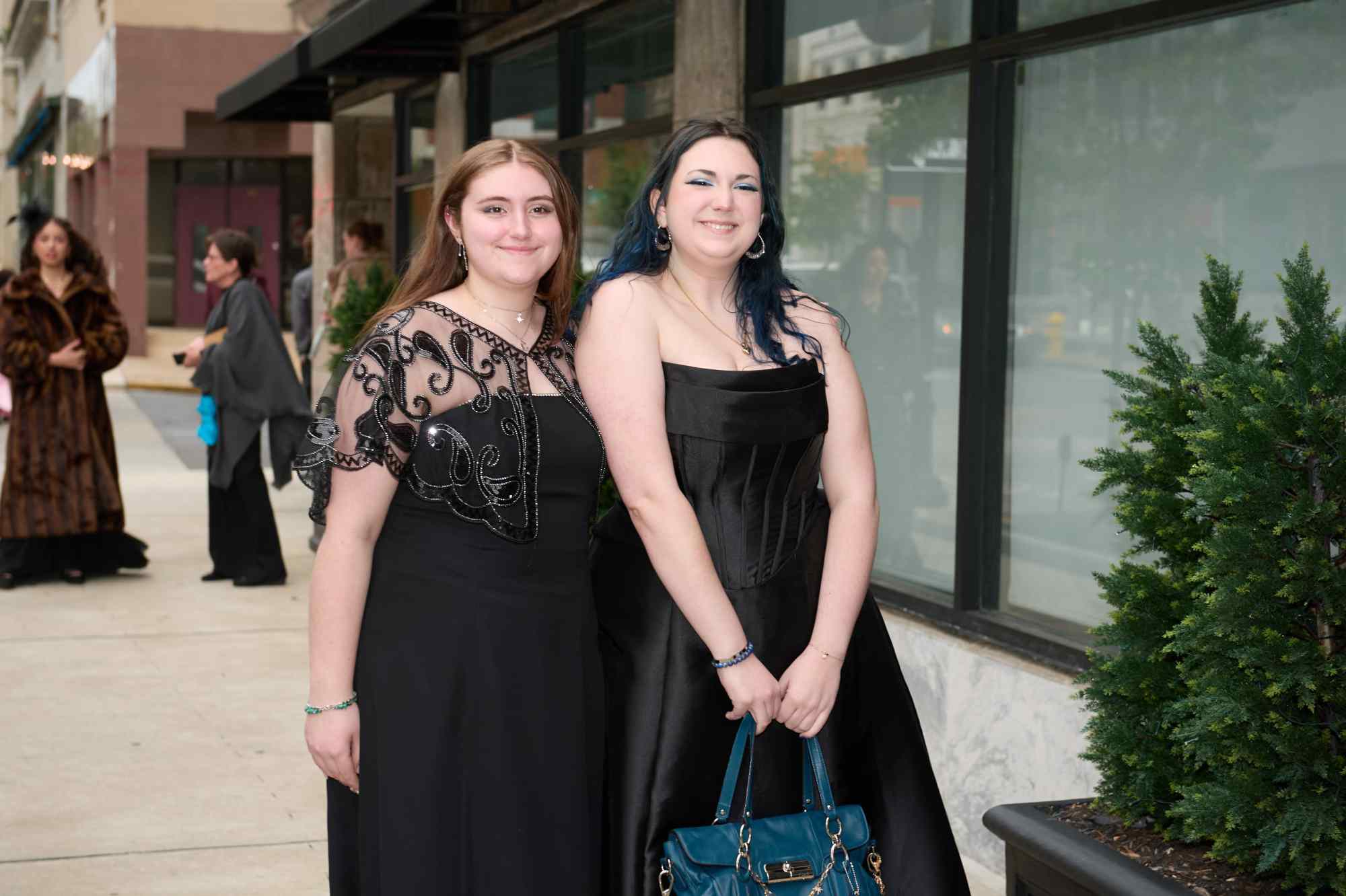 Lehigh Valley Charter High School for the Arts held its 2026 prom Friday, May 22, at the Americus Hotel in Allentown. Students and their guest arrive to the big night. (David Garrett/Special to The Morning Call)