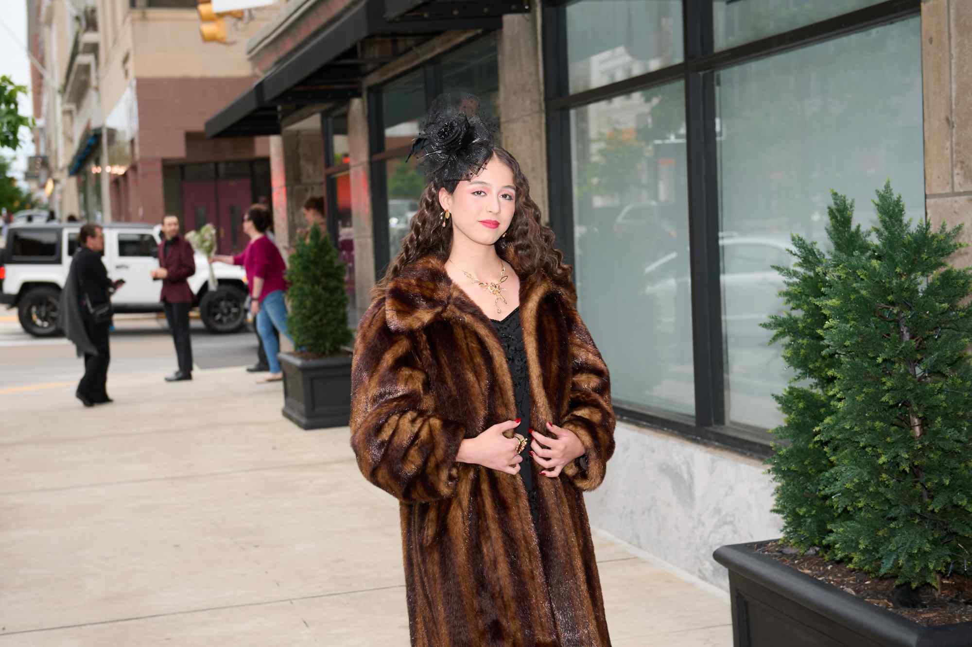 Lehigh Valley Charter High School for the Arts held its 2026 prom Friday, May 22, at the Americus Hotel in Allentown. Students and their guest arrive to the big night. (David Garrett/Special to The Morning Call)