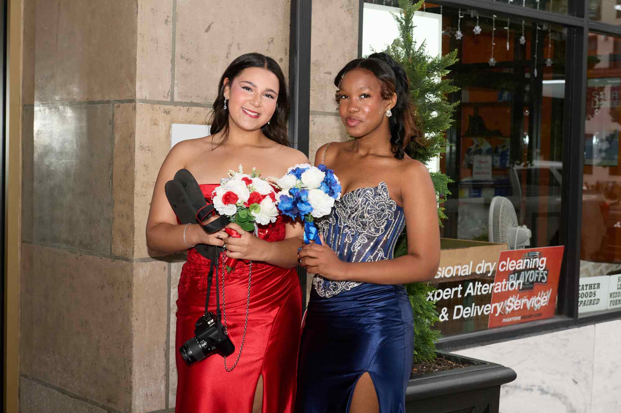 Lehigh Valley Charter High School for the Arts held its 2026 prom Friday, May 22, at the Americus Hotel in Allentown. Students and their guest arrive to the big night. (David Garrett/Special to The Morning Call)