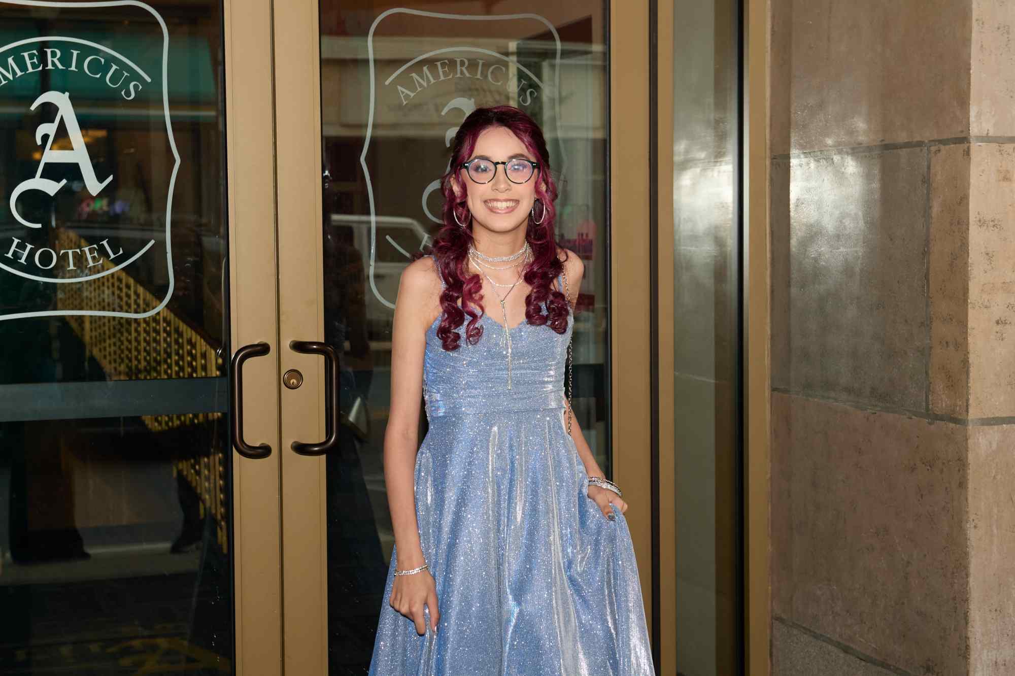 Lehigh Valley Charter High School for the Arts held its 2026 prom Friday, May 22, at the Americus Hotel in Allentown. Students and their guest arrive to the big night. (David Garrett/Special to The Morning Call)