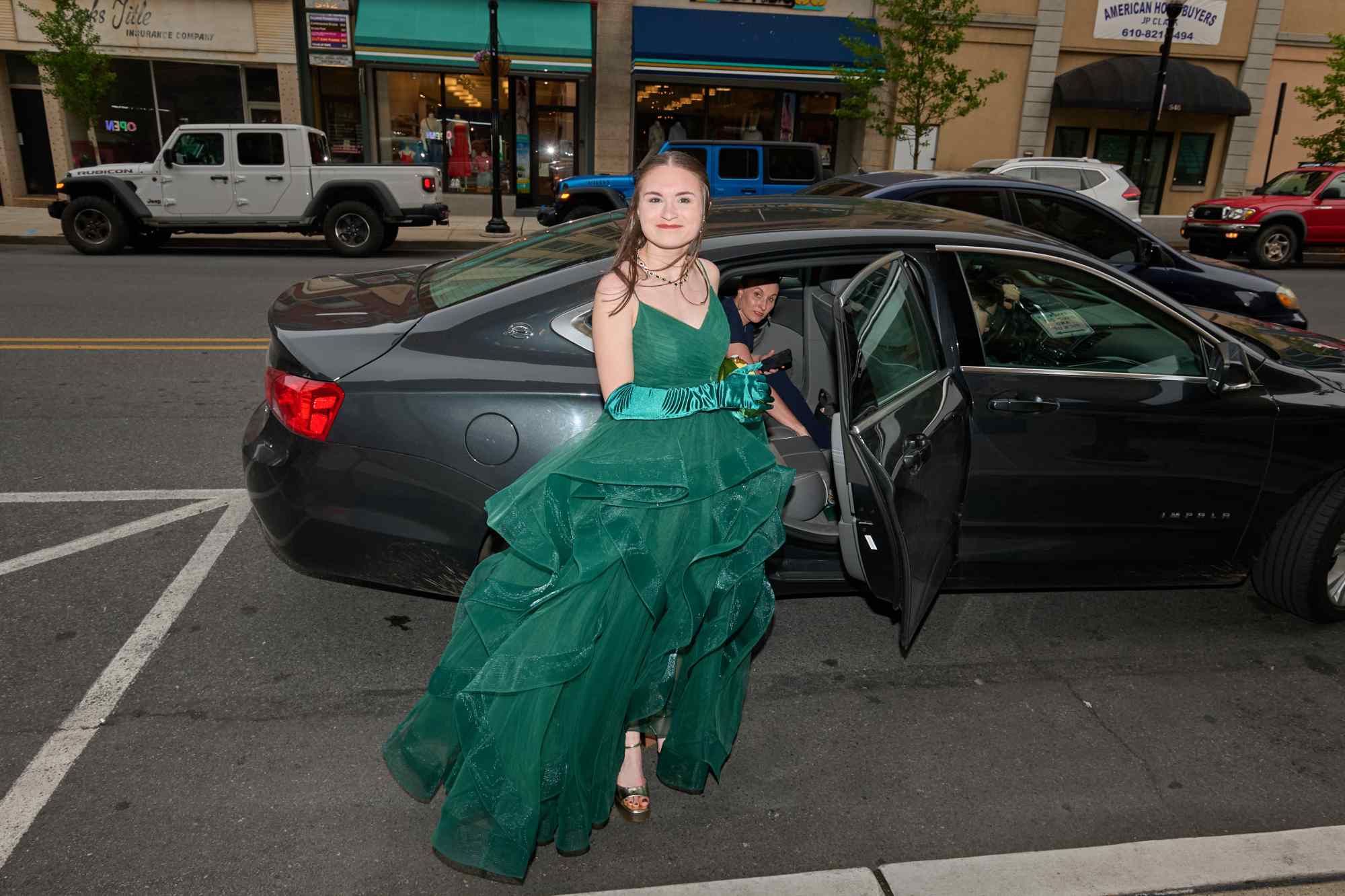 Lehigh Valley Charter High School for the Arts held its 2026 prom Friday, May 22, at the Americus Hotel in Allentown. Students and their guest arrive to the big night. (David Garrett/Special to The Morning Call)