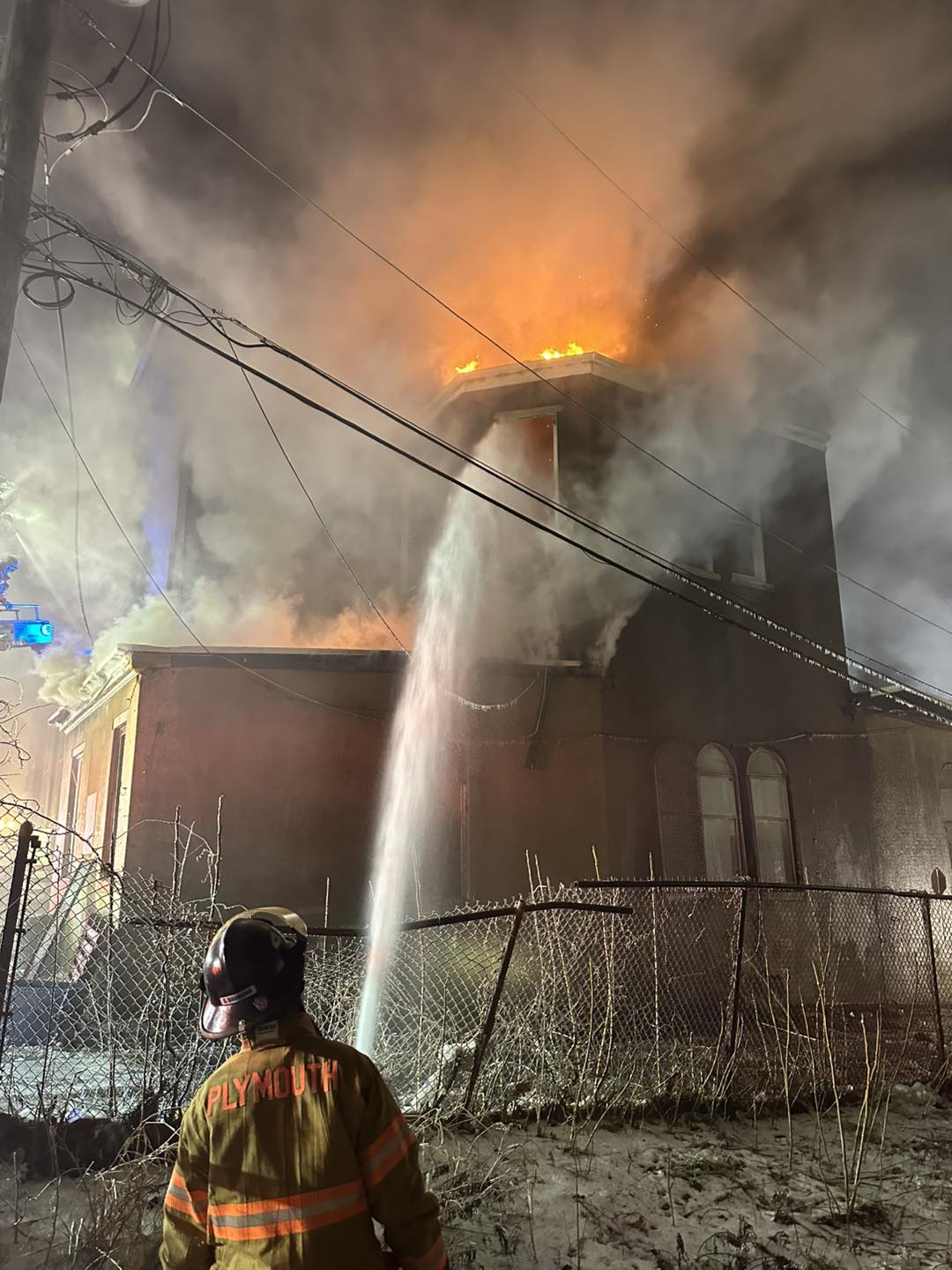 Norristown Fire Department and firefighters from Montgomery, Delaware and Bucks...