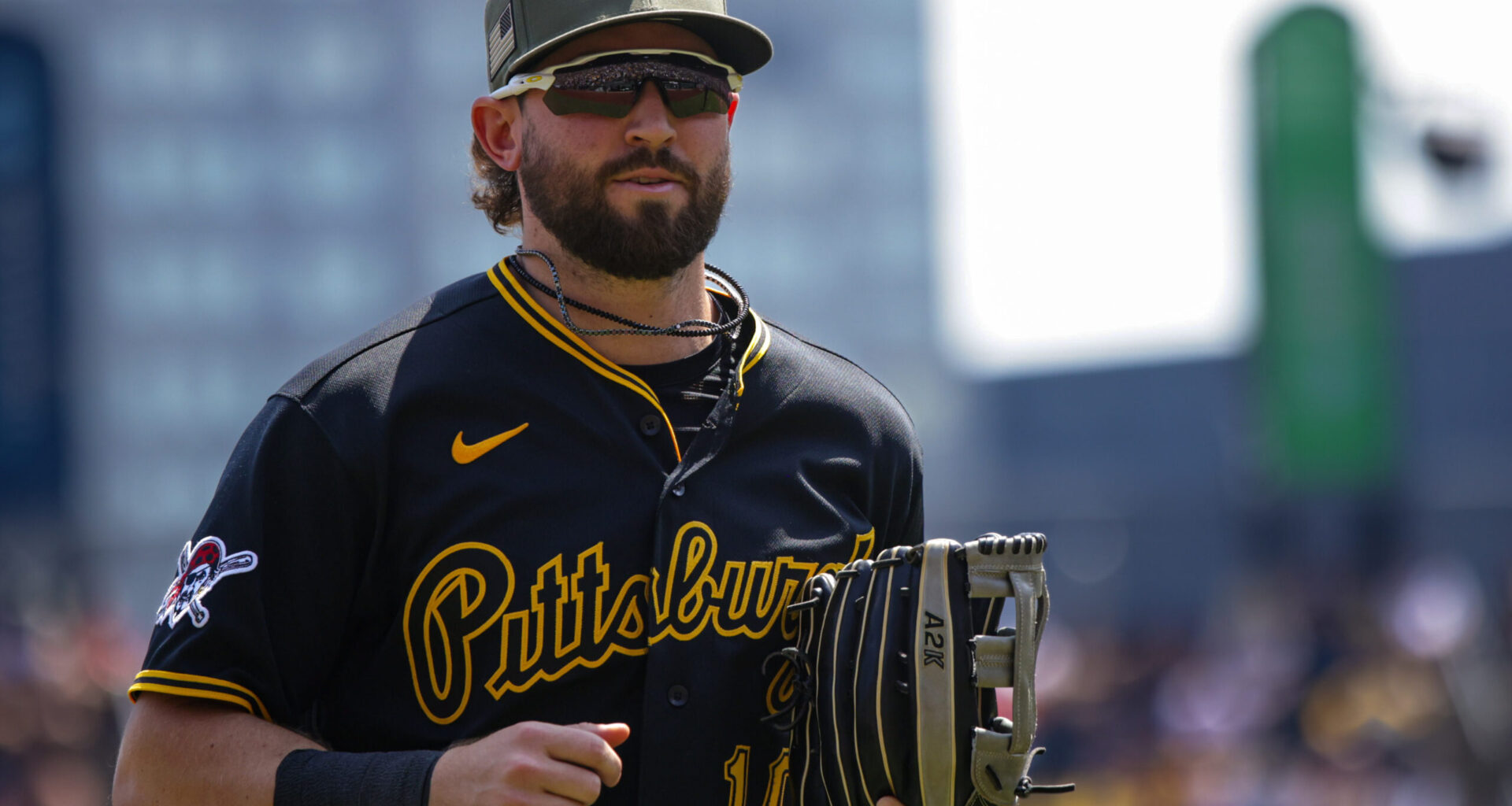 Pirates' Jared Triolo Takes Gold Glove Defense to Outfield Grass