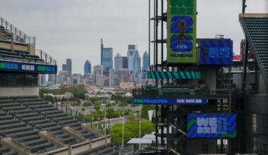Lincoln Financial Field is preparing for the World Cup in Philadelphia.
