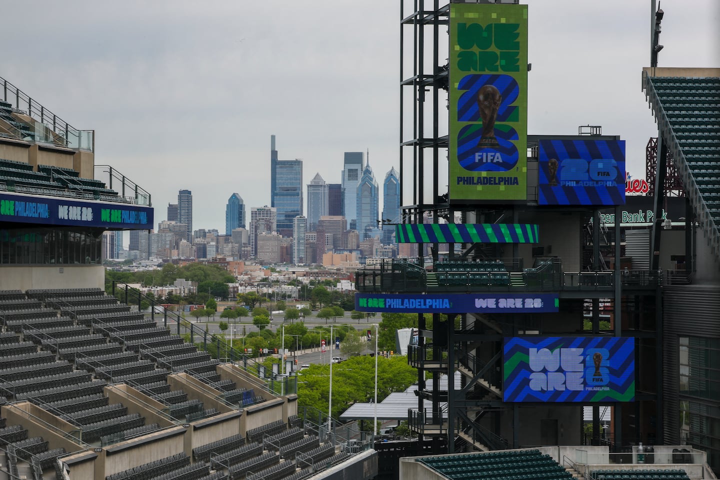 Lincoln Financial Field is preparing for the World Cup in Philadelphia.