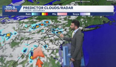 Warm weekend, then summerlike early next week across south-central Pennsylvania