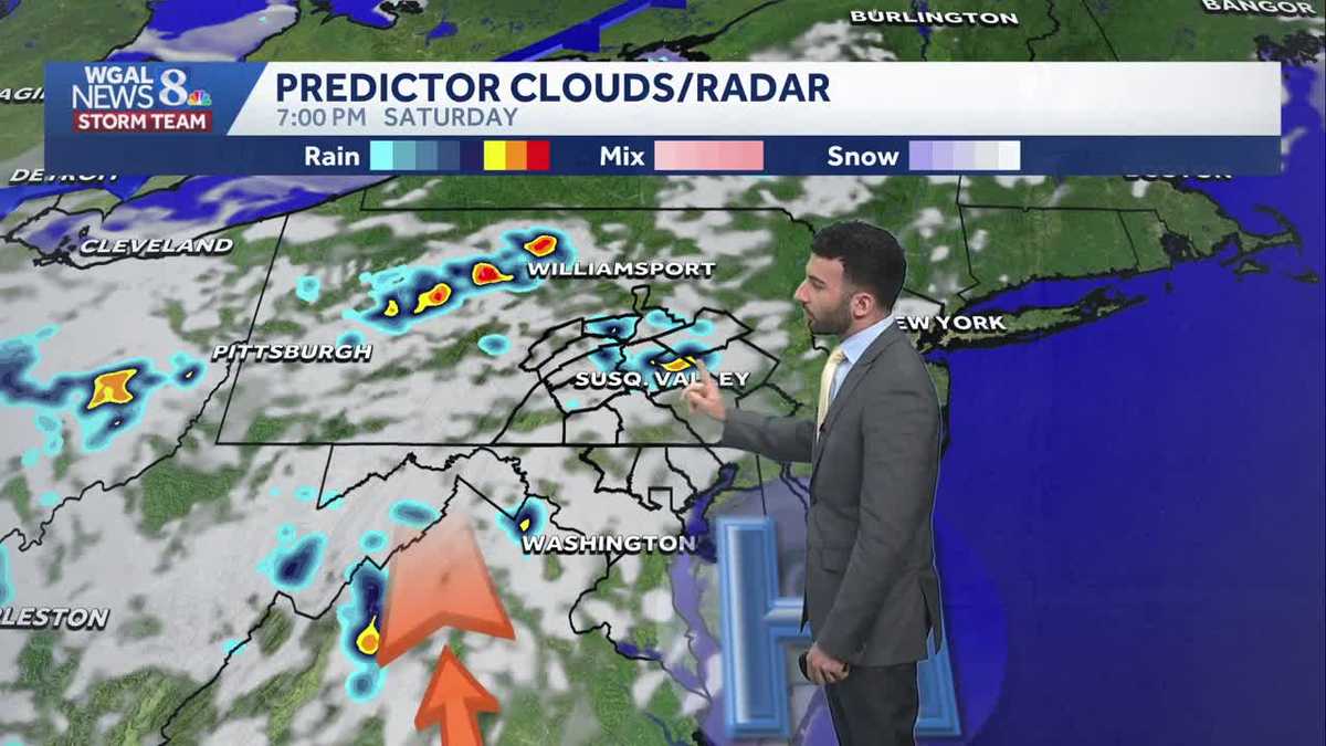 Warm weekend, then summerlike early next week across south-central Pennsylvania