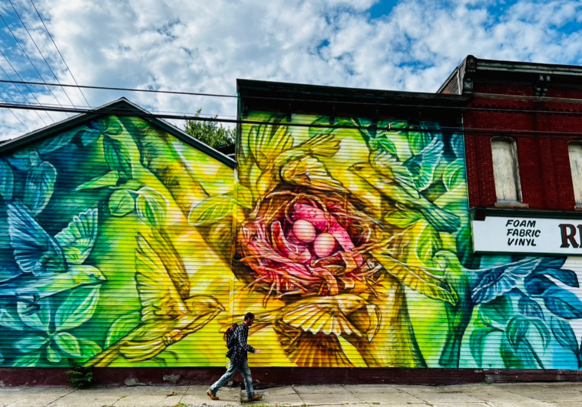 mural in erie pa
