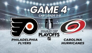 Philadelphia Flyers vs. Carolina Hurricanes: Game 4 Preview