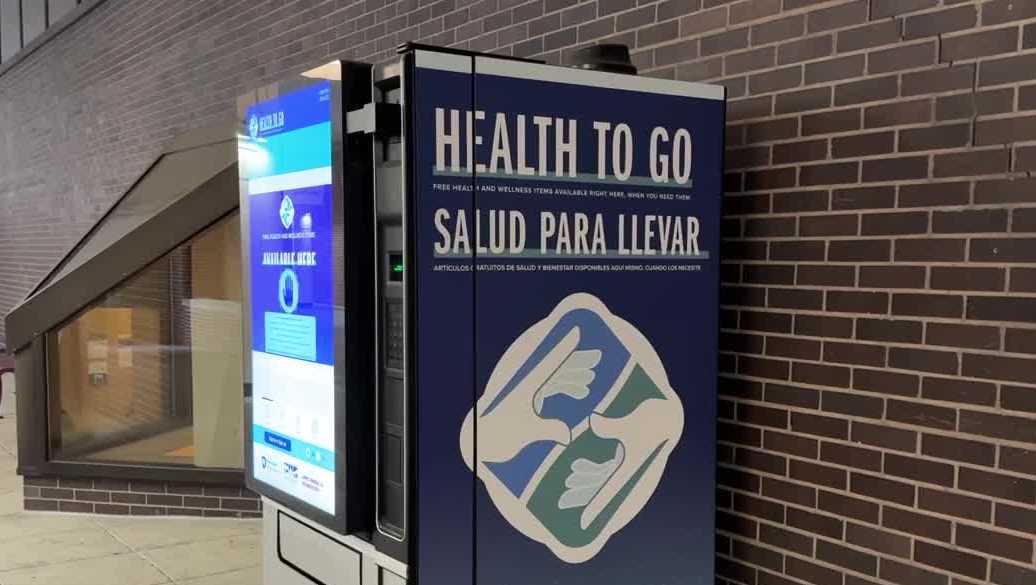 Free health vending machines offer wellness items in Pennsylvania