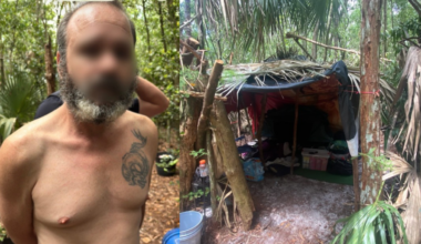 U.S. Marshals find Pennsylvania fugitive living in the woods in Naples