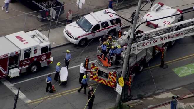 Rescue underway in Pittsburgh's Greenfield Rescue underway in Pittsburgh's Greenfield