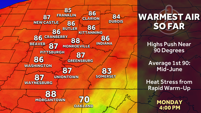 Western PA: Warm up begins this weekend western pa: warm up begins this weekend
