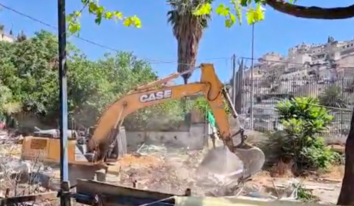 Army Demolishes Homes, Facilities in Jerusalem, Bethlehem, and Qalqilia |