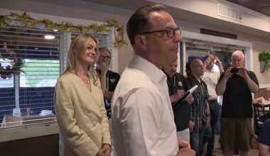 Scranton Mayor Paige Cognetti campaigns with Governor Shapiro in Luzerne County