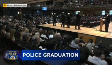 Graduation held for Philadelphia Police Department's newest recruits